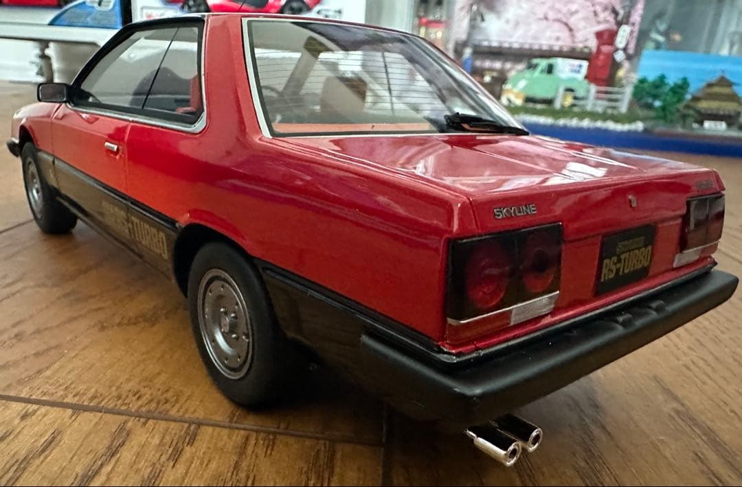京商サムライSKYLINE RS-TURBO レッドミニカー付値下げしました