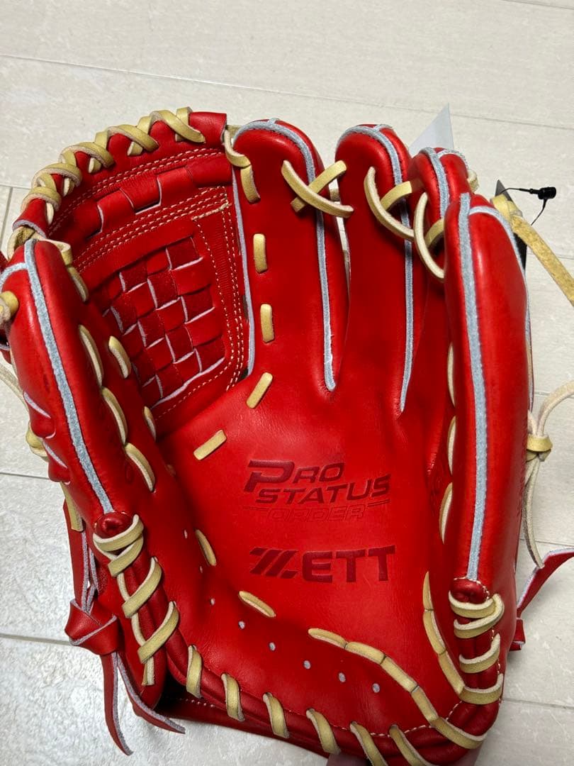 ZETT 角正氏製作 硬式内野手用オーダーグローブ　宗山モデル