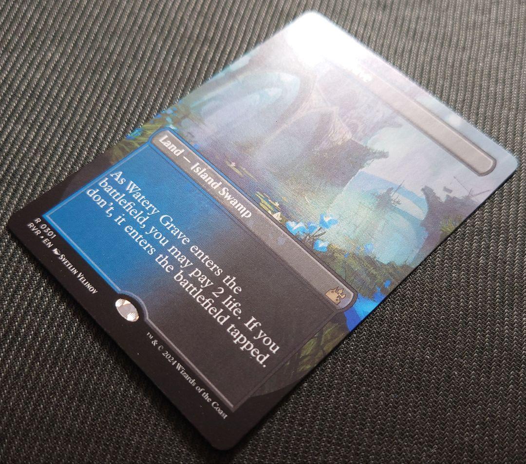 mtg 超稀少 ボーダーレス 英語版 湿った墓 rvr