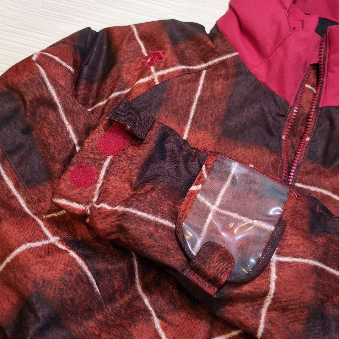 DESCENTE レディース Lサイズ スキーウェア 上下セット