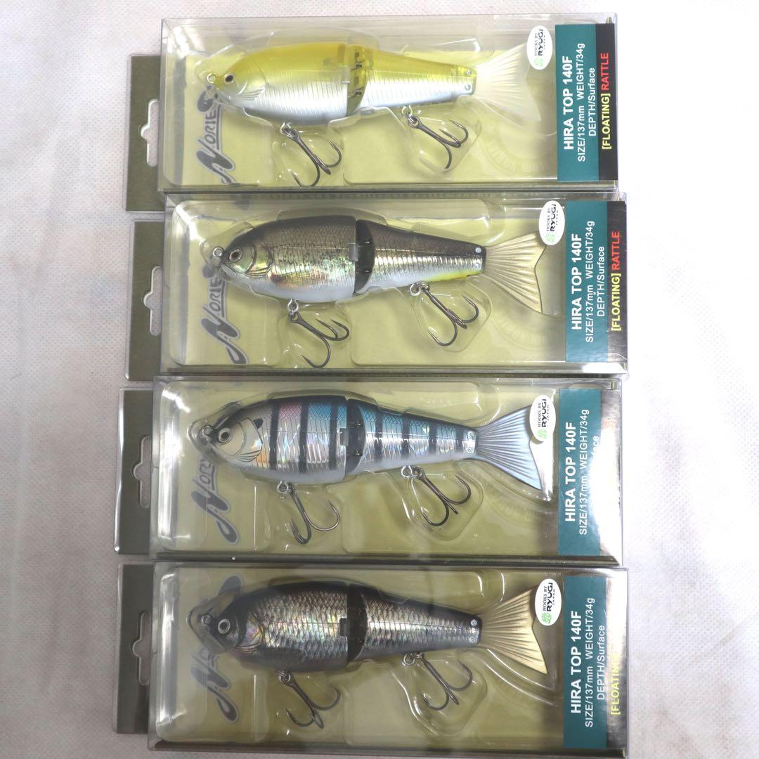 (新品)ノリーズ NORIES ヒラトップ140F HIRA TOP 大量セット