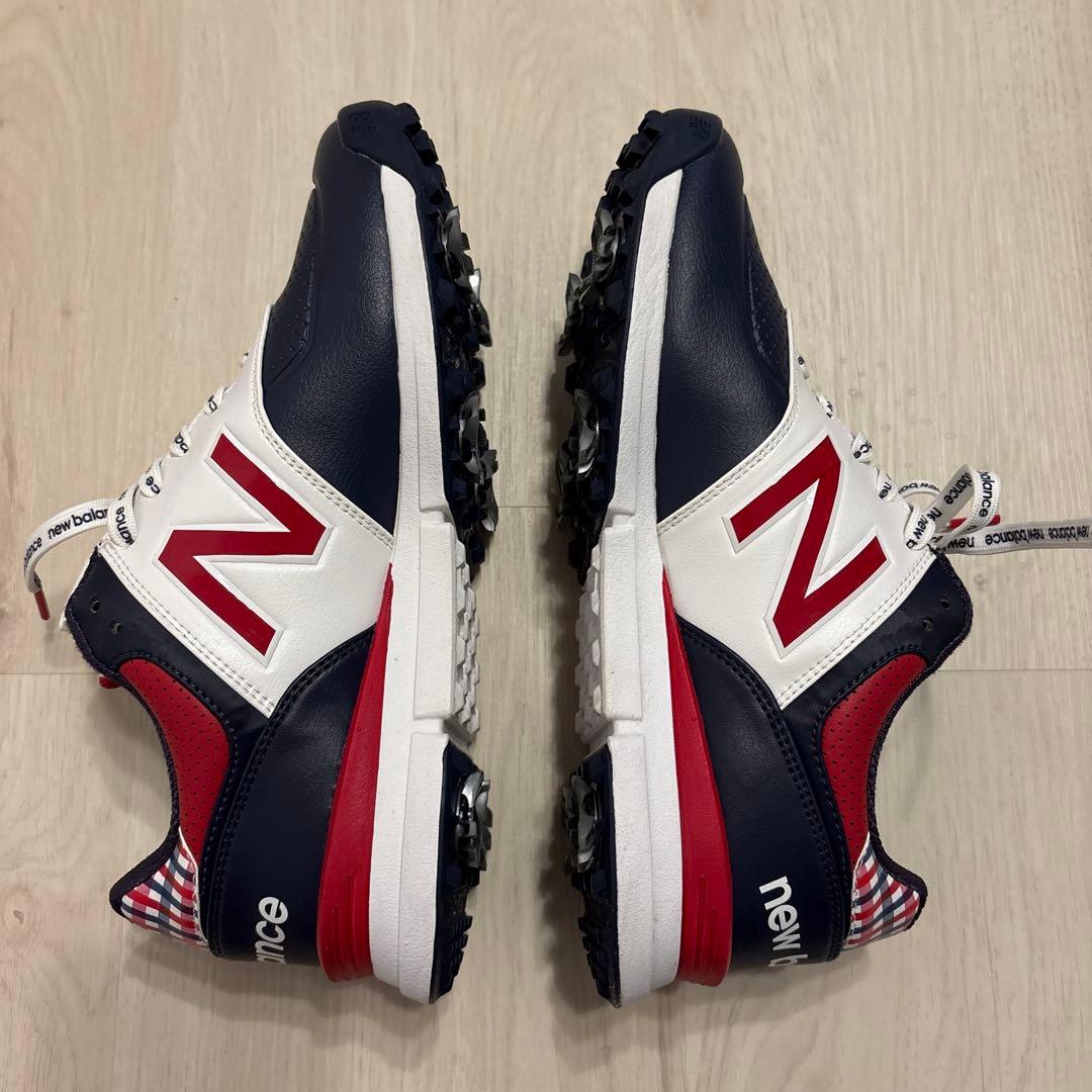 【美品】ニューバランス ゴルフシューズ 574 24.5cm
