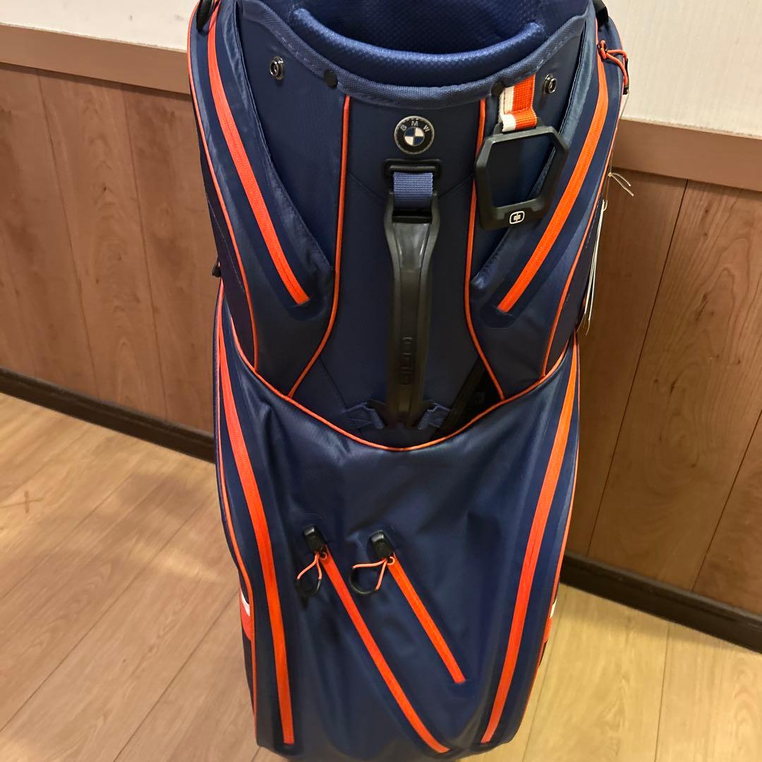 Golfsport ゴルフバッグ ネイビー/オレンジ 防水　軽量