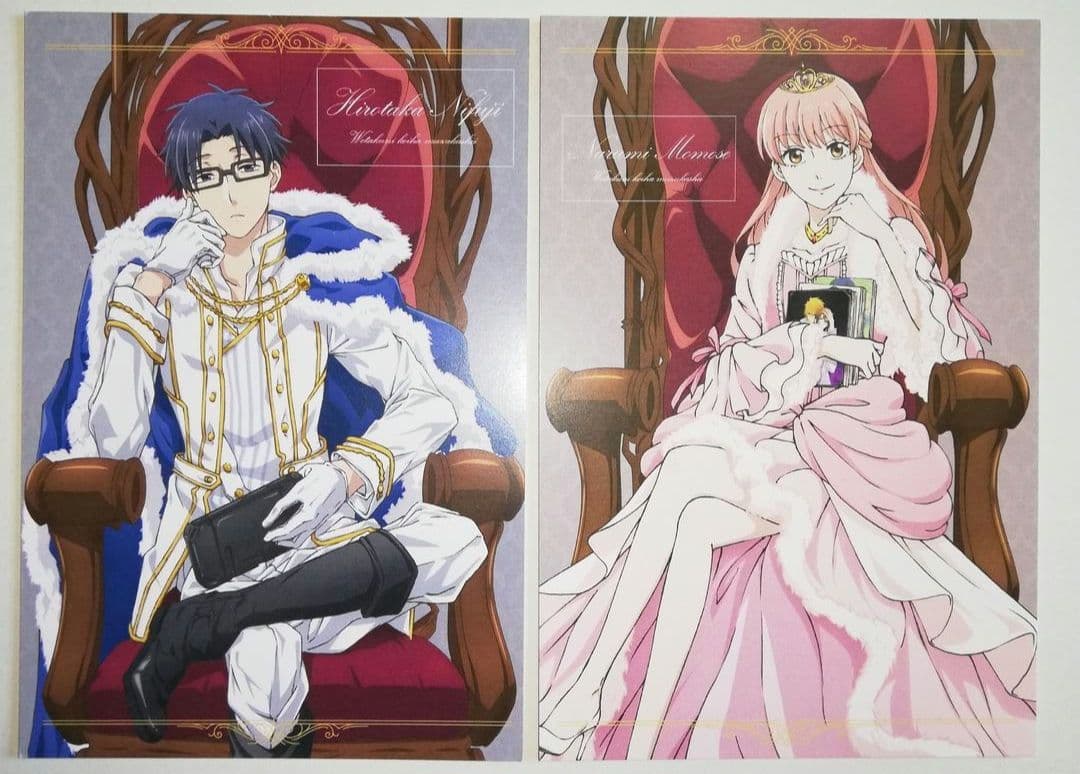 ヲタクに恋は難しい ヲタ恋 二藤宏嵩 桃瀬成海 ポストカード セット ノイタミナ