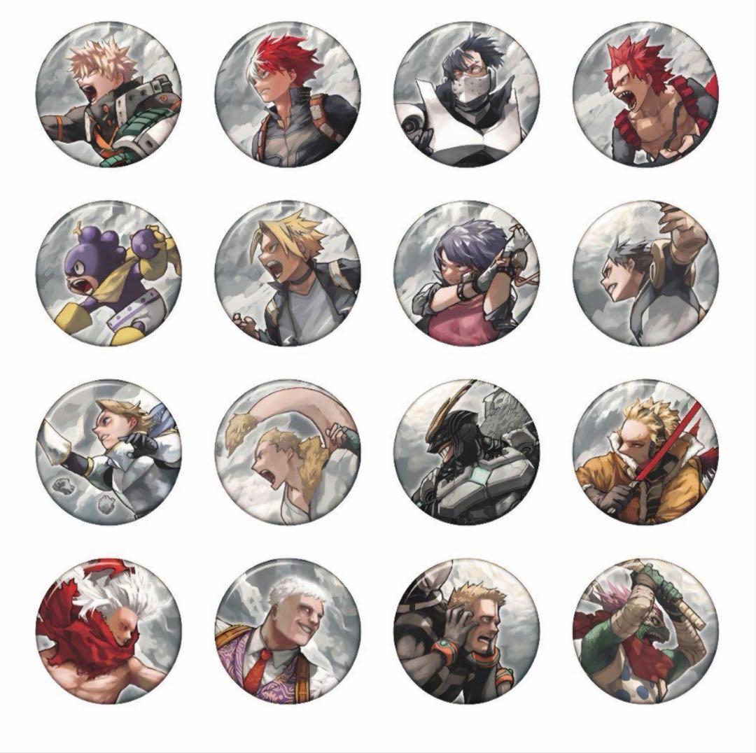 僕のヒーローアカデミア　原画展　コレクション缶バッジ