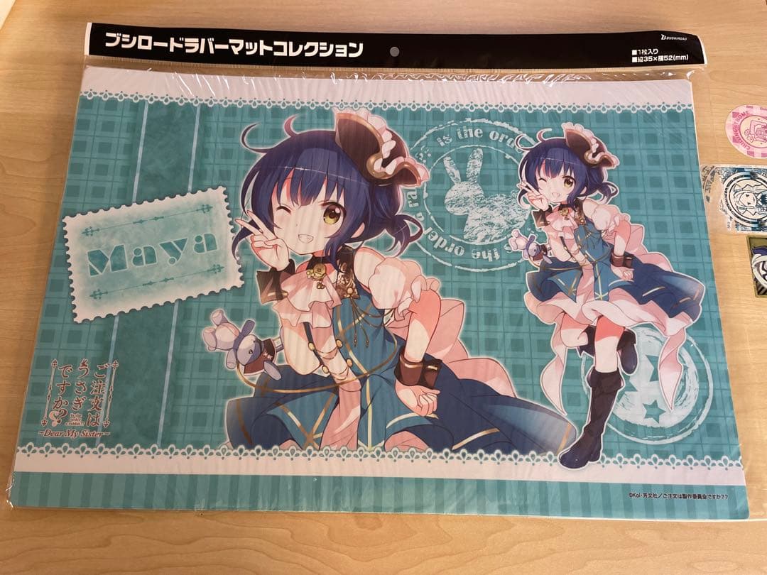 ご注文はうさぎですか？ プレイマット チノ マヤ メグ シャロ