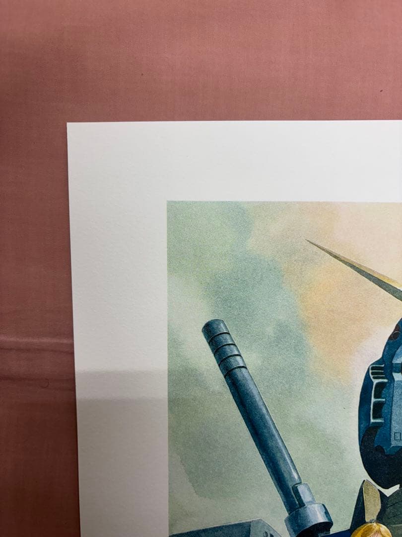 安彦良和/機動戦士ガンダム　20周年記念　 リトグラフ2枚組