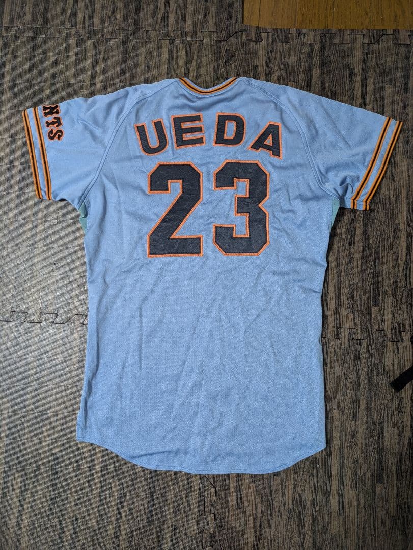 巨人　上田和明選手　本人着用ユニフォーム