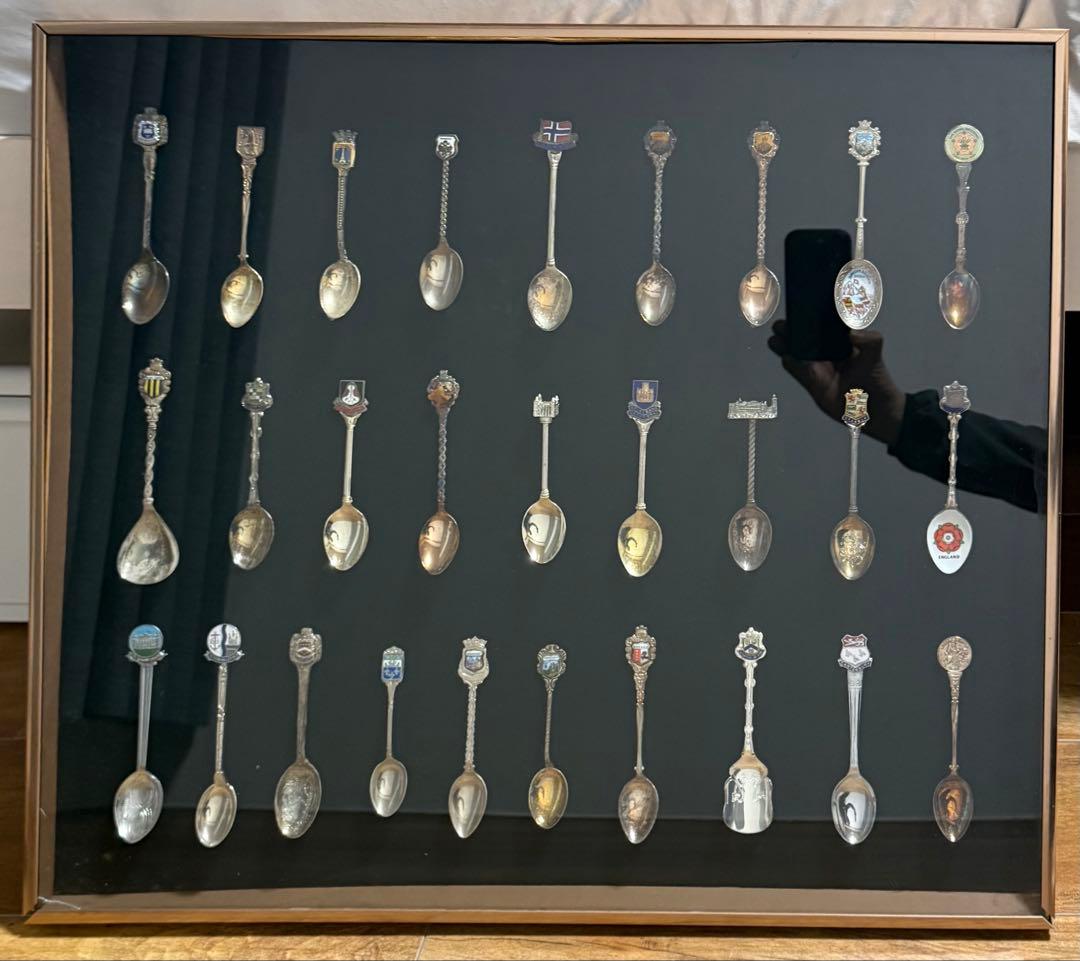 額入りスプーンコレクション28本