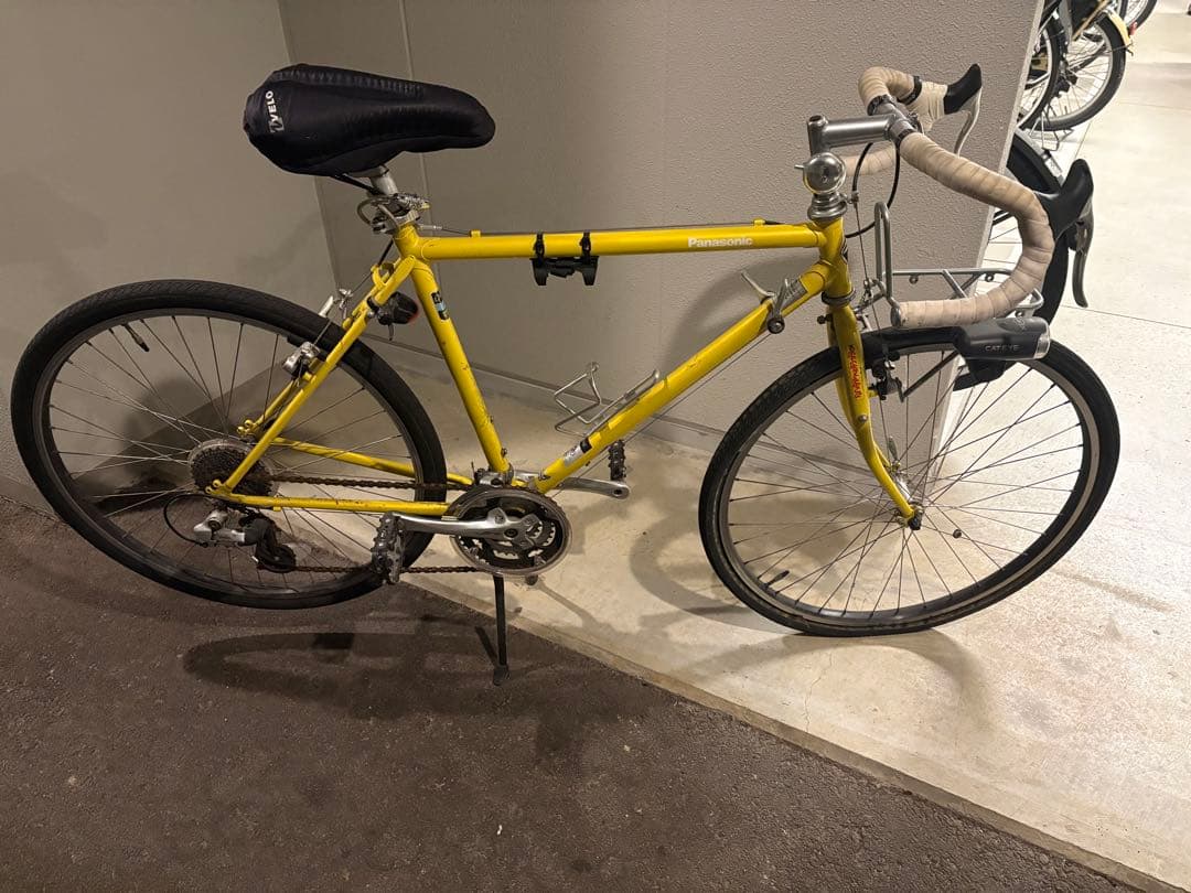 【大阪市北区に引取り限定】panasonic B-OSC4 クロモリ ランドナー