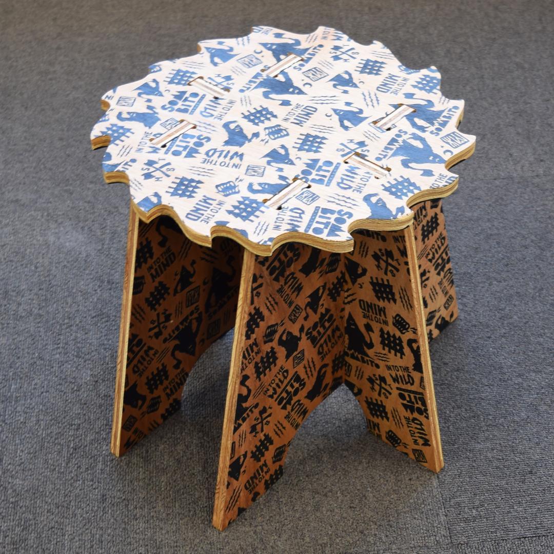 GRINDLODGE グラインドロッヂ スツール somabito 生刷り