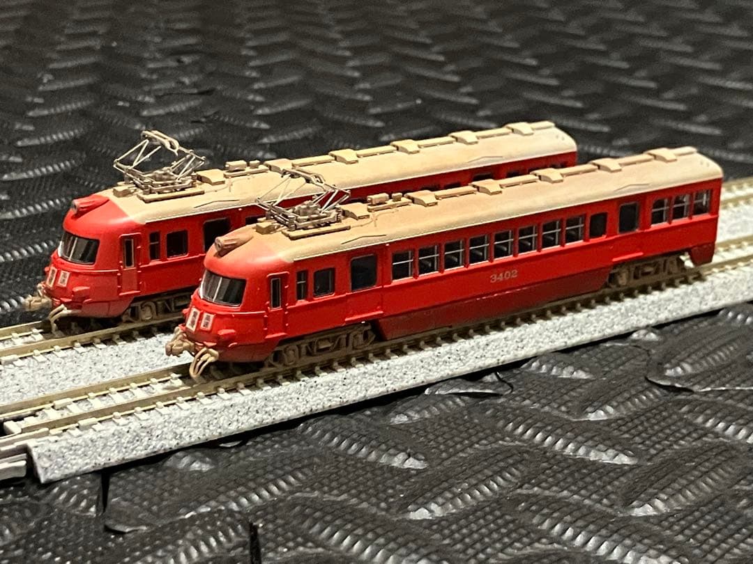 MICROACE A-1051 名鉄3400系スカーレット4両セット