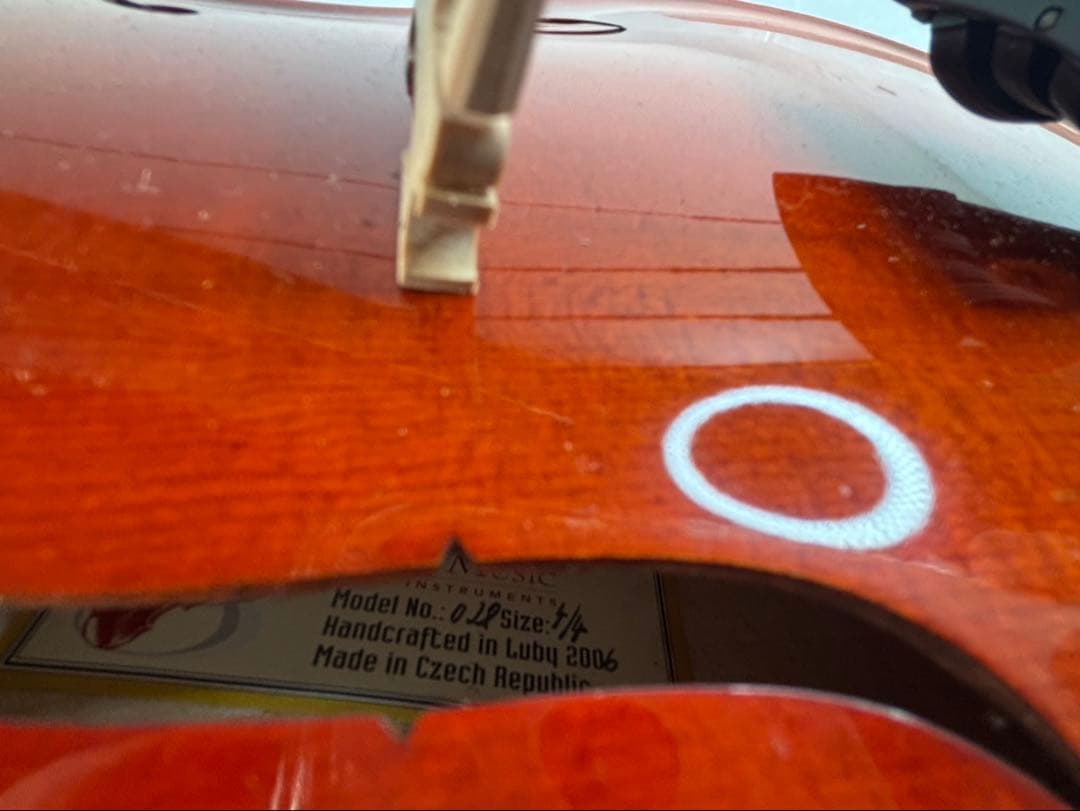 ARS Music バイオリン No.028 4/4 チェコ製