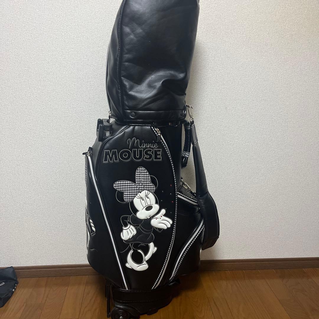 Minnie Mouse ゴルフキャディバッグ ブラック