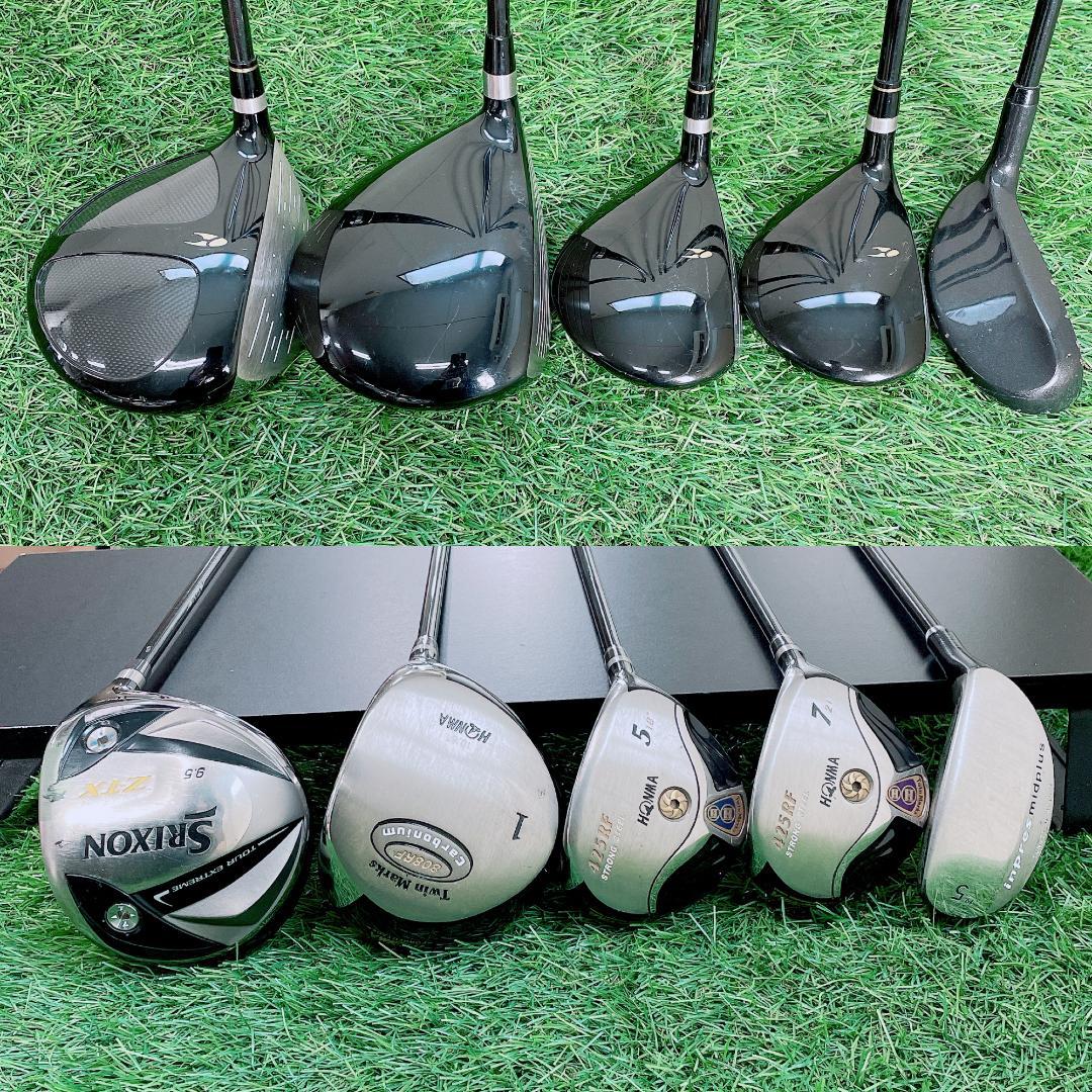 スリクソン 初心者 メンズ ゴルフクラブ フルセット 15本 N2533