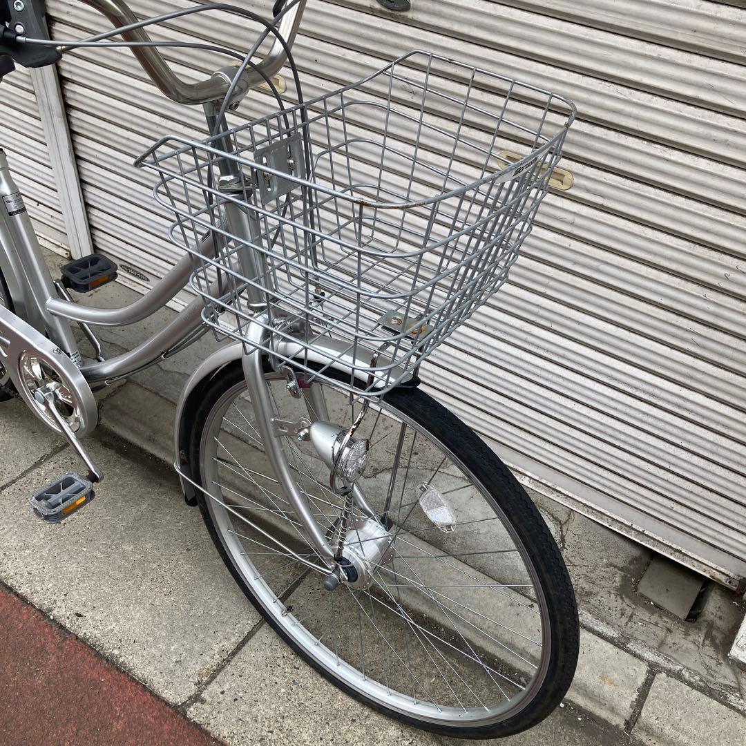 26インチ　シティサイクル ほぼ未使用/車庫保管車　　取りに来る方限定❗️