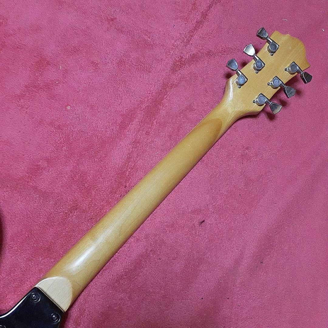 【良・美品】サイケペイント・hideモデル。モッキンバード。ソフトケース付属。