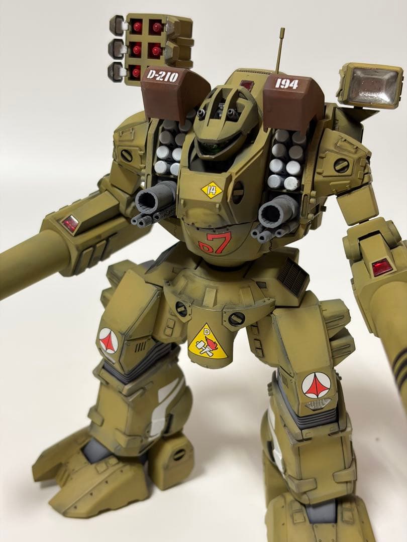 WAVE 1/72デストロイドトマホーク　塗装済完成品　マクロス　プラモデル