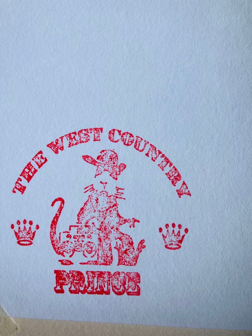 banksy バンクシー Nola(coloured rain) wcp