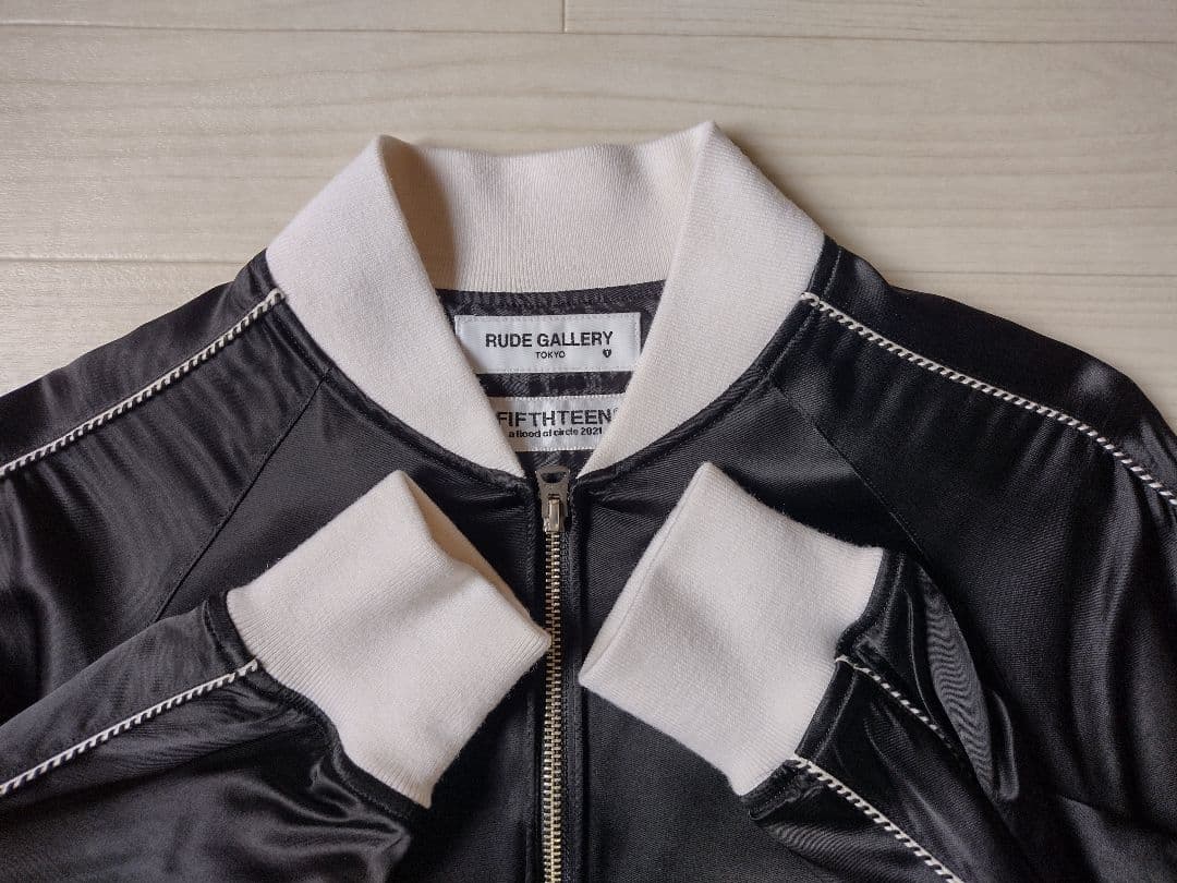 a flood of circle× RUDE GALLERY コラボスカジャン