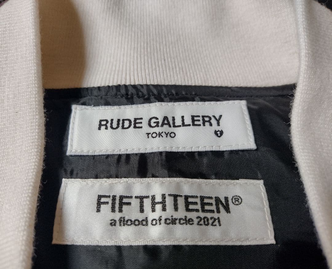 a flood of circle× RUDE GALLERY コラボスカジャン