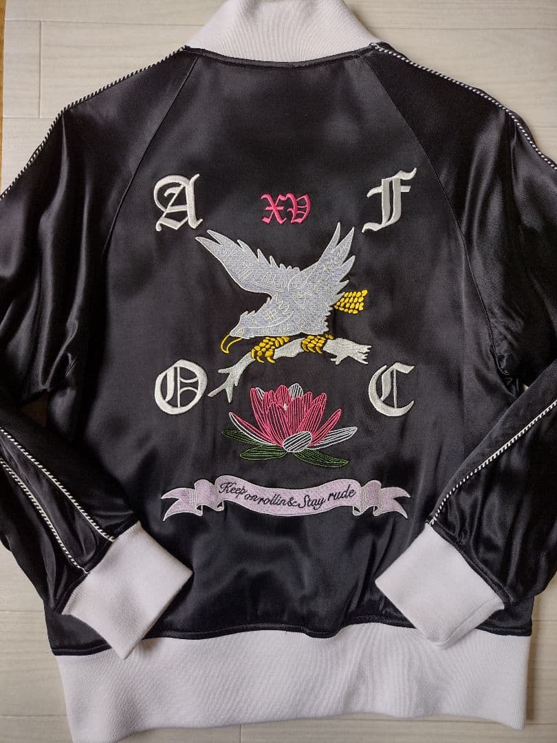 a flood of circle× RUDE GALLERY コラボスカジャン