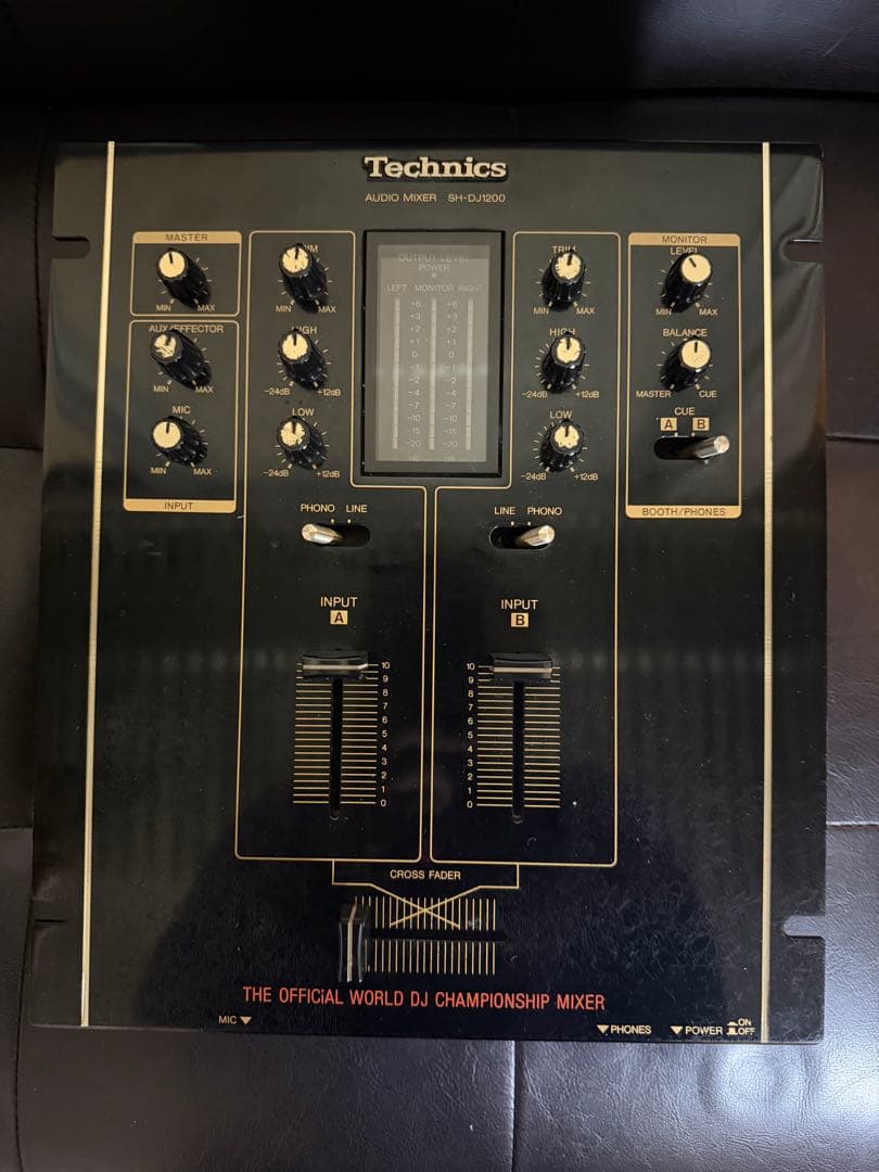 【動作確認済み】Technics SH-DJ1200 DJミキサー