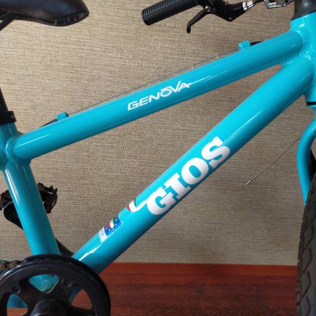 GIOS 子供用自転車 18インチ 水色