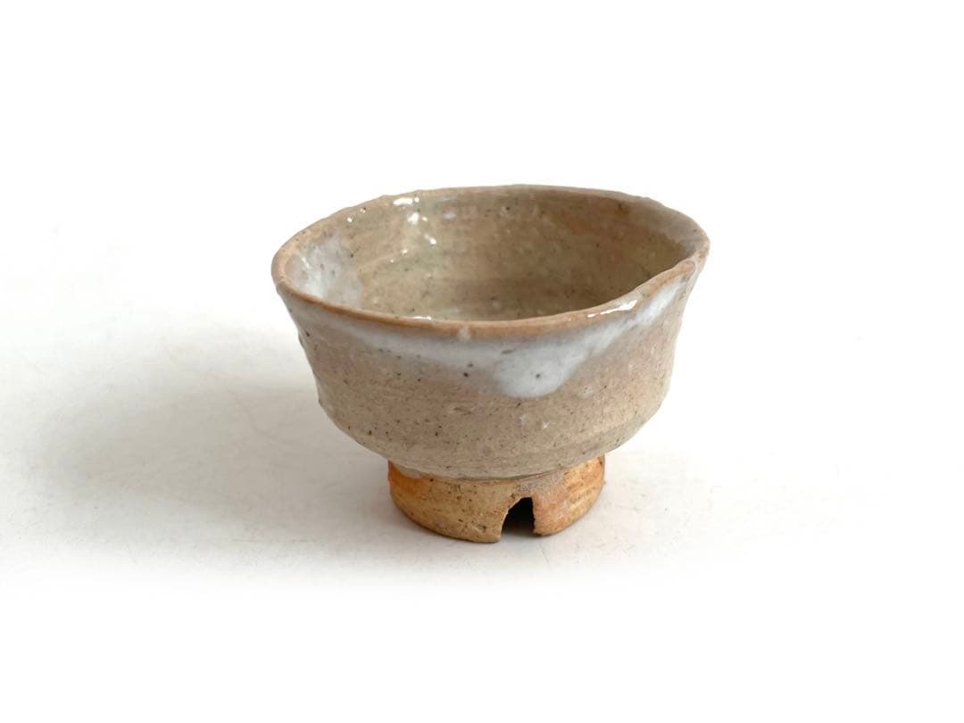 陶芸家　人間国宝　十代　三輪休雪　萩　酒器　酒盃　萩焼　猪口　三輪休和