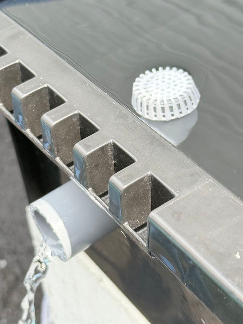 ★お買い得★NVBOX13 オーバーフロー容器 4個セットめだか飼育 容器トロ舟