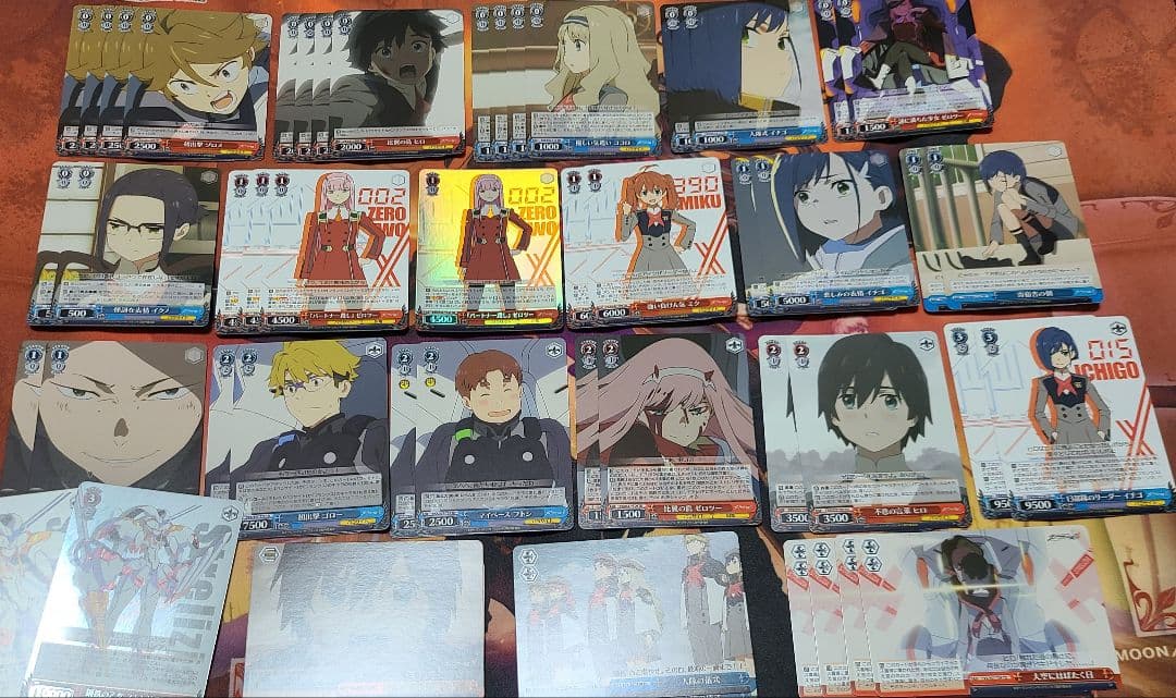 ダーリンインザフランキス　トライアルデッキ　ヴァイスシュヴァルツ　ヒロ　ゼロツー