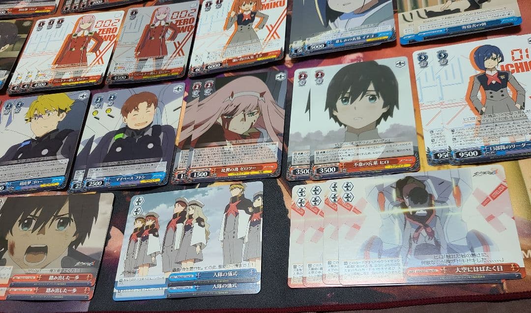 ダーリンインザフランキス　トライアルデッキ　ヴァイスシュヴァルツ　ヒロ　ゼロツー