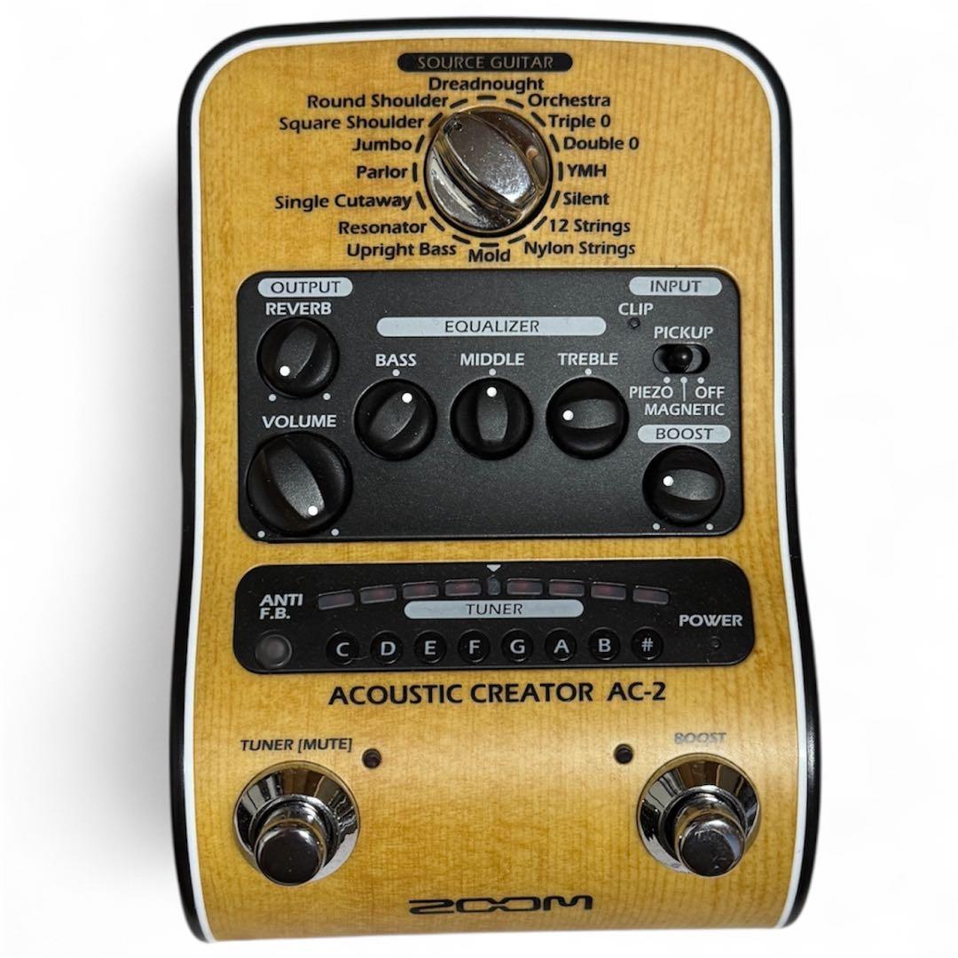 ZOOM AC-2 アコギ　プリアンプ