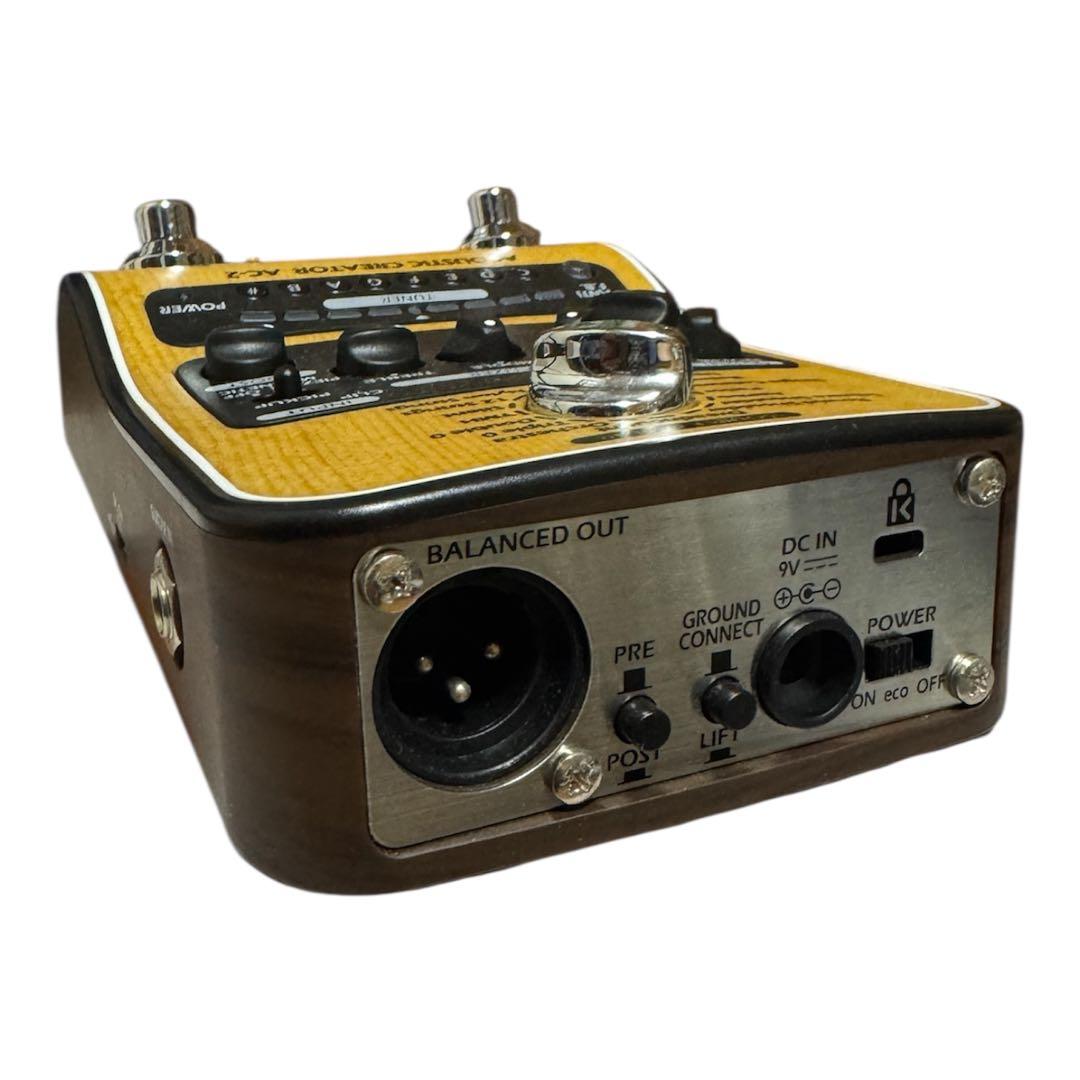 ZOOM AC-2 アコギ　プリアンプ