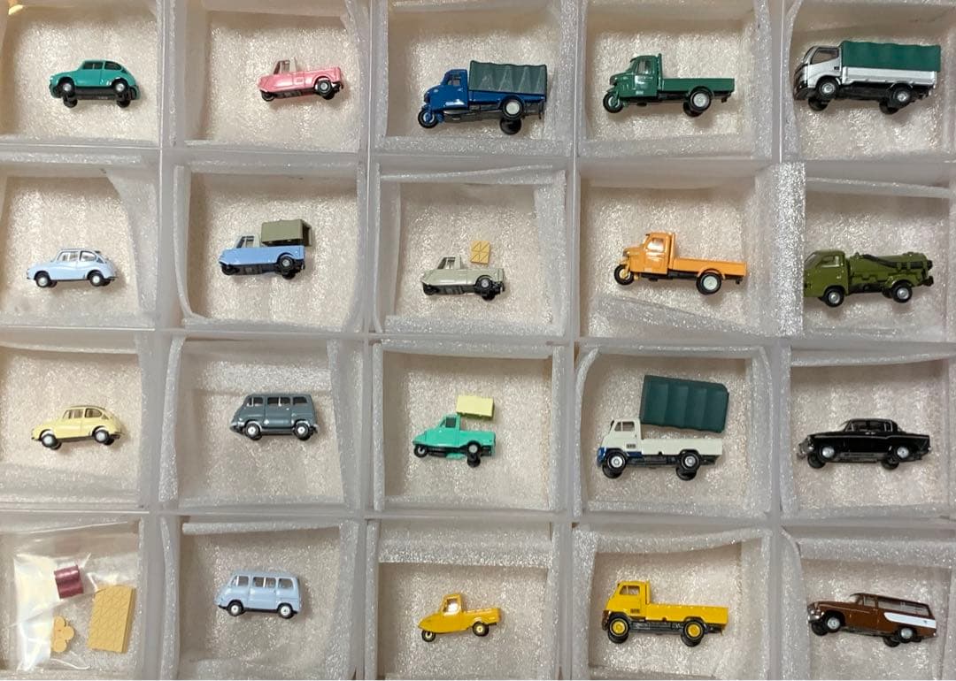 TOMYTEC Nゲージ カーコレクション 19台のセット