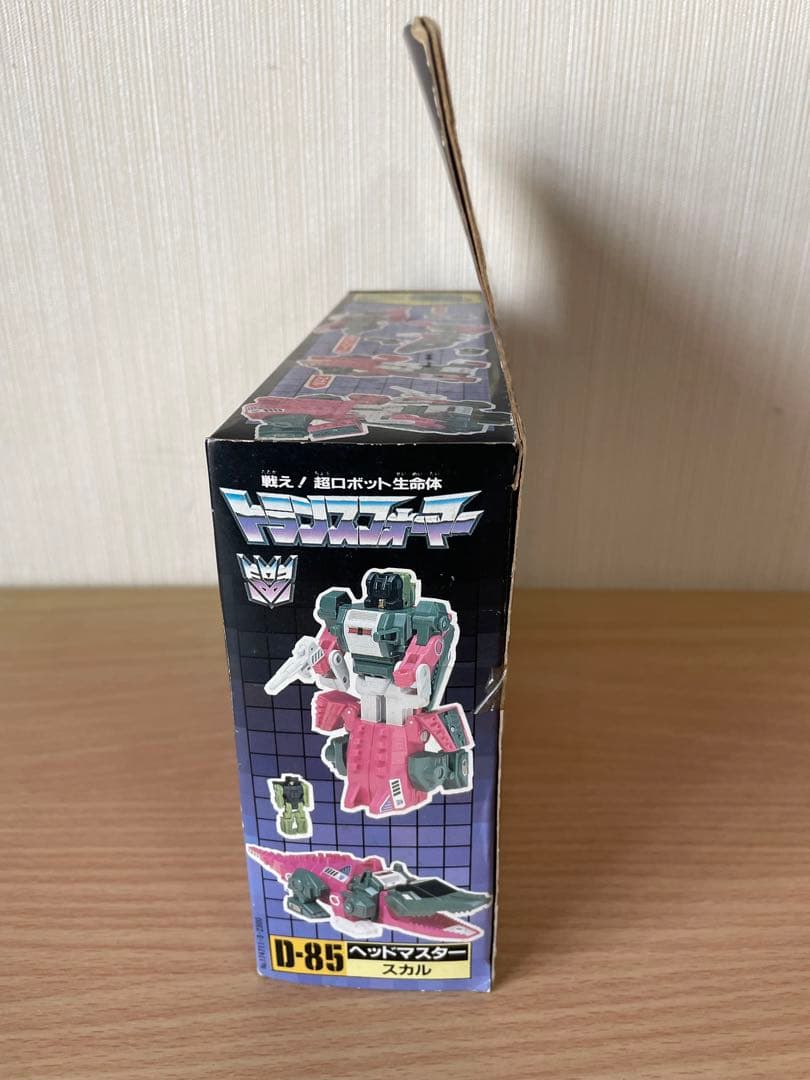 【未使用品】トランスフォーマー ヘッドマスター スカル D-85