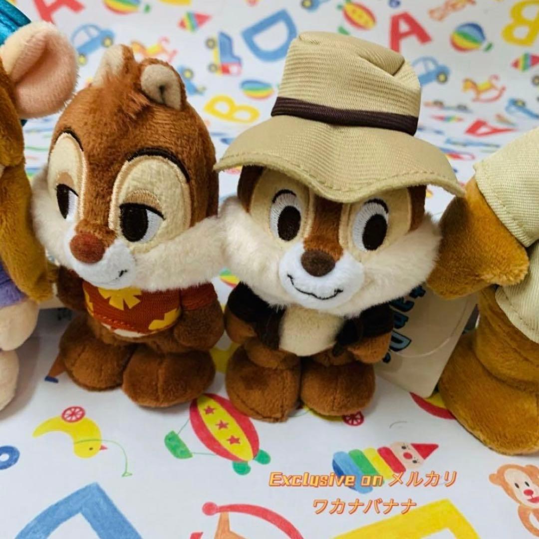 チップとデールの大作戦　ぬいぐるみ　Disney stanDs