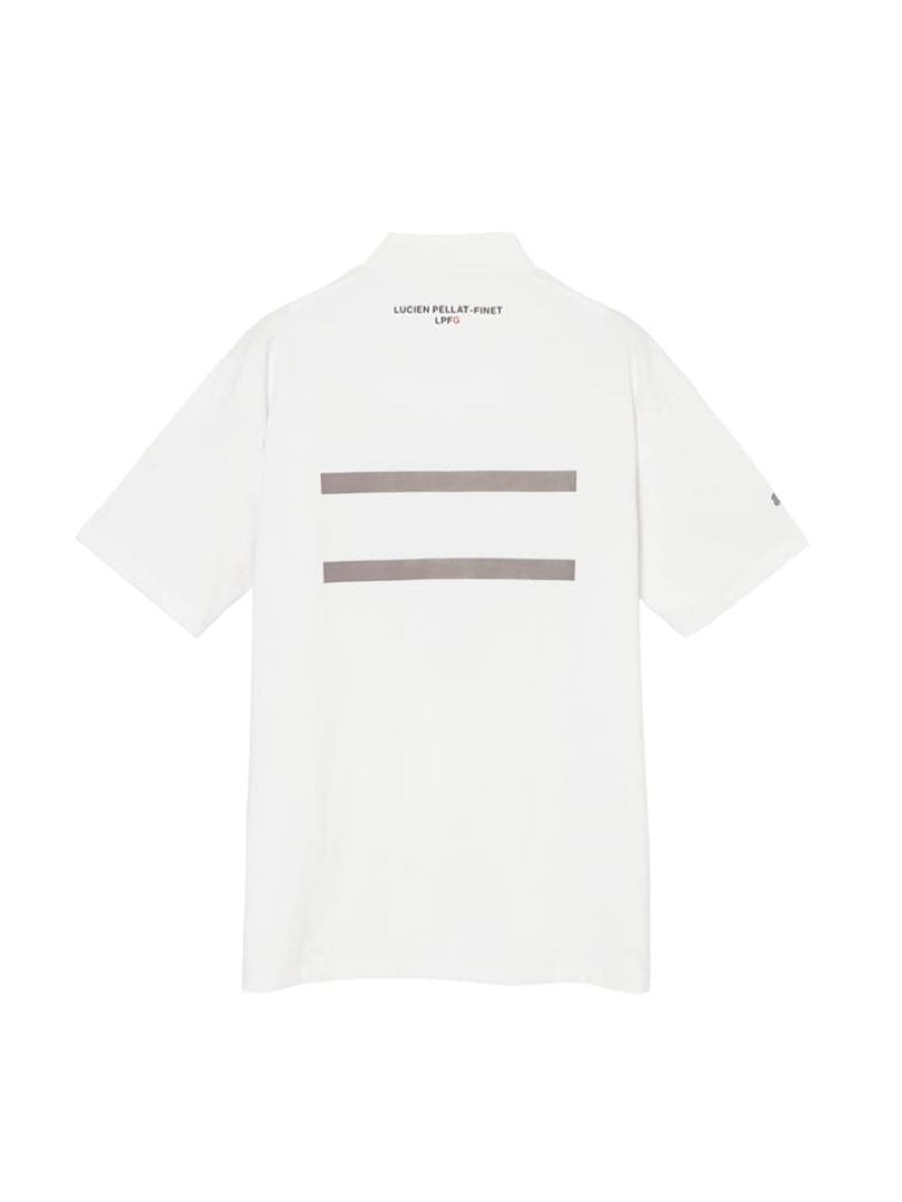 LUCIEN PELLAT-FINET LPFG 2ライン半袖モックネックシャツ