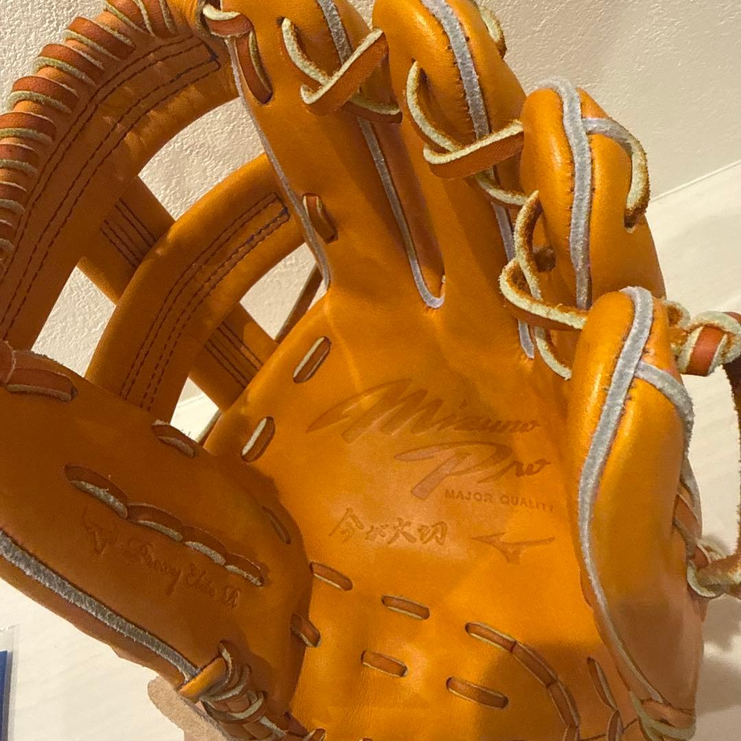 ［新品未使用タグ付き］ミズノプロ　軟式グラブ　石井琢朗共同開発モデル