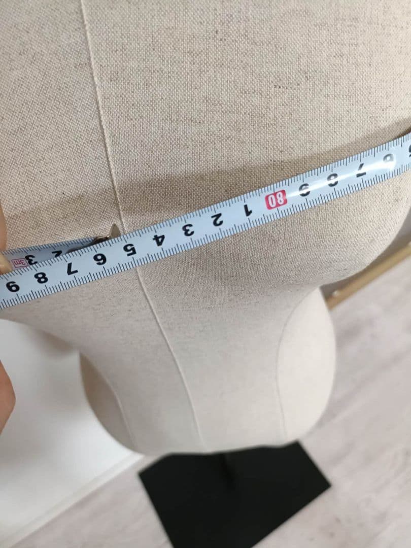 トルソー　ボディ　マネキン　洋裁　布張り　裁縫　高さ調整