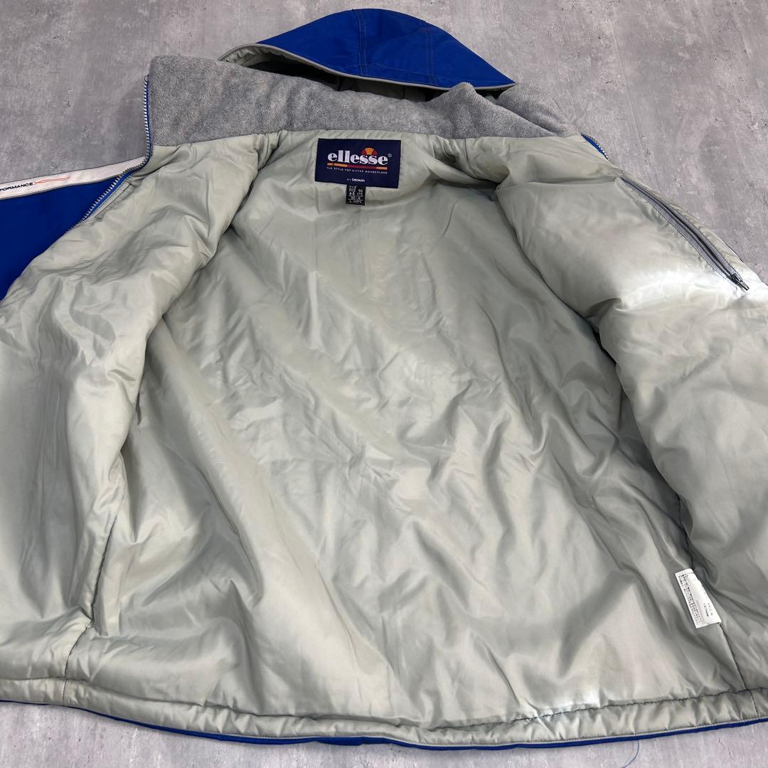 A804【美品】ellesse スキーウェア 上下セット メンズ L スノボー