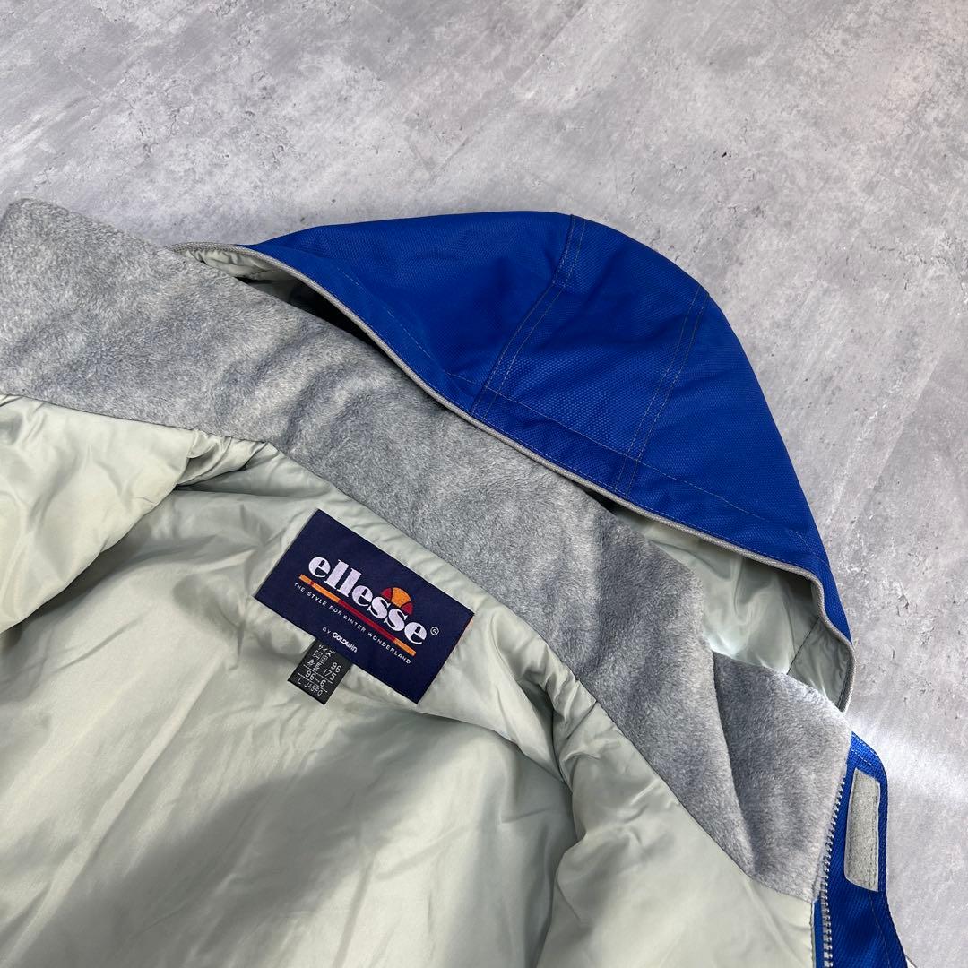 A804【美品】ellesse スキーウェア 上下セット メンズ L スノボー