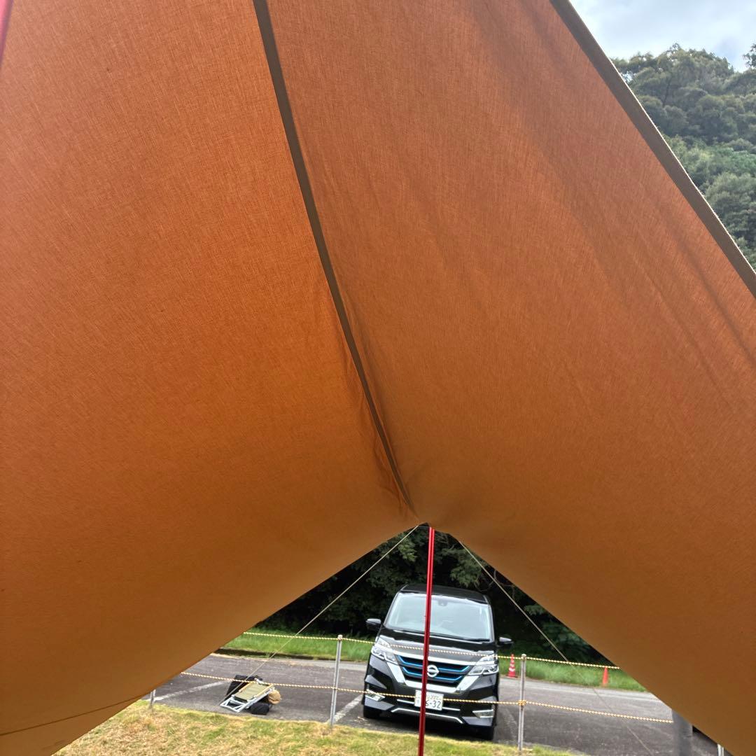 焚き火が出来る‼️ SOOMLOOM TCタープ・ポールセット