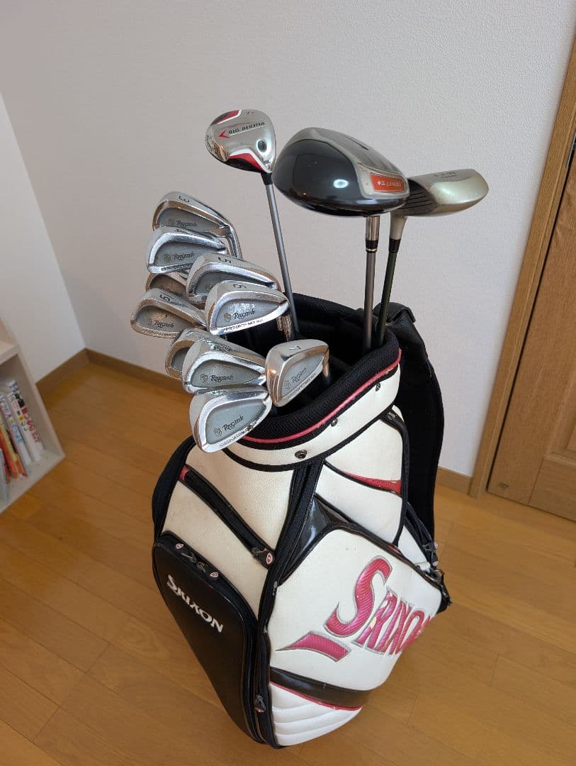 SRIXONキャディバッグ　クラブセット