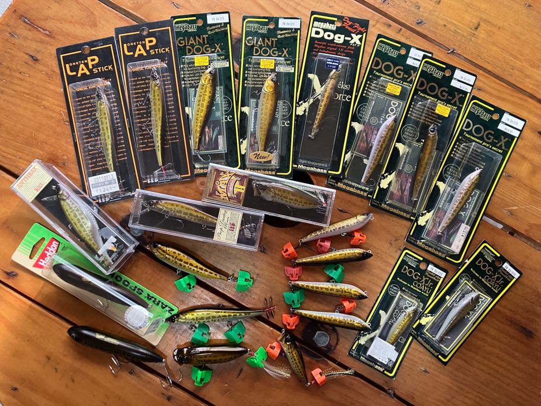 メガバス　ライギョカラーセット　オマケ付き