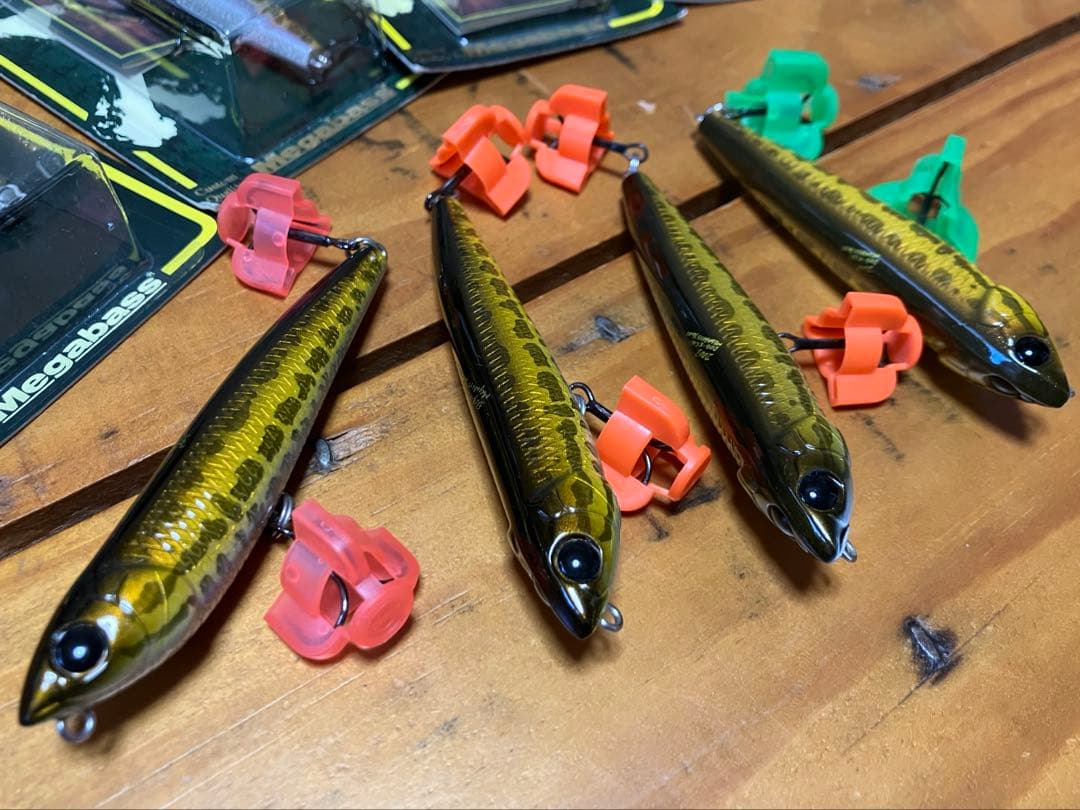 メガバス　ライギョカラーセット　オマケ付き