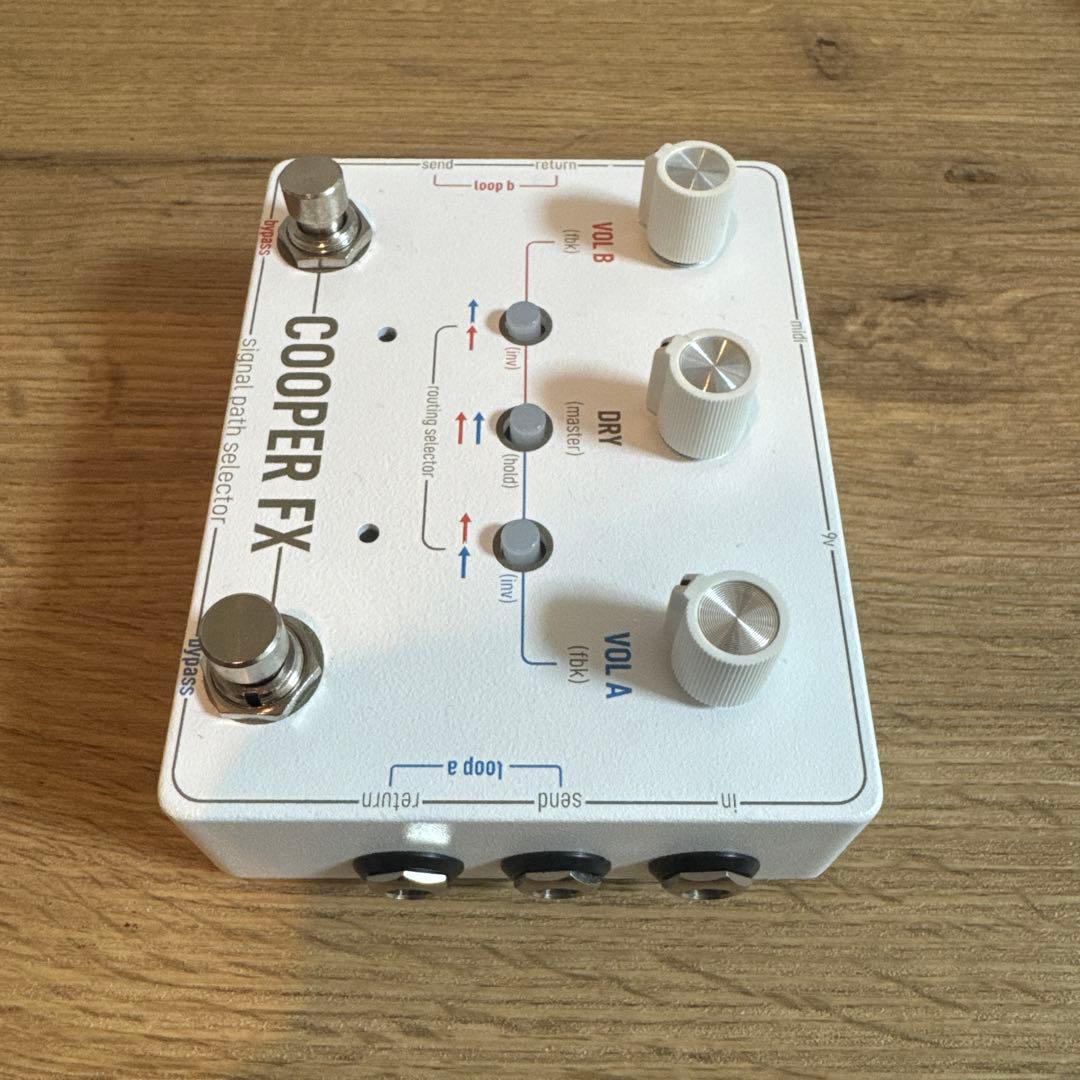 ギター Cooper FX signal path selector
