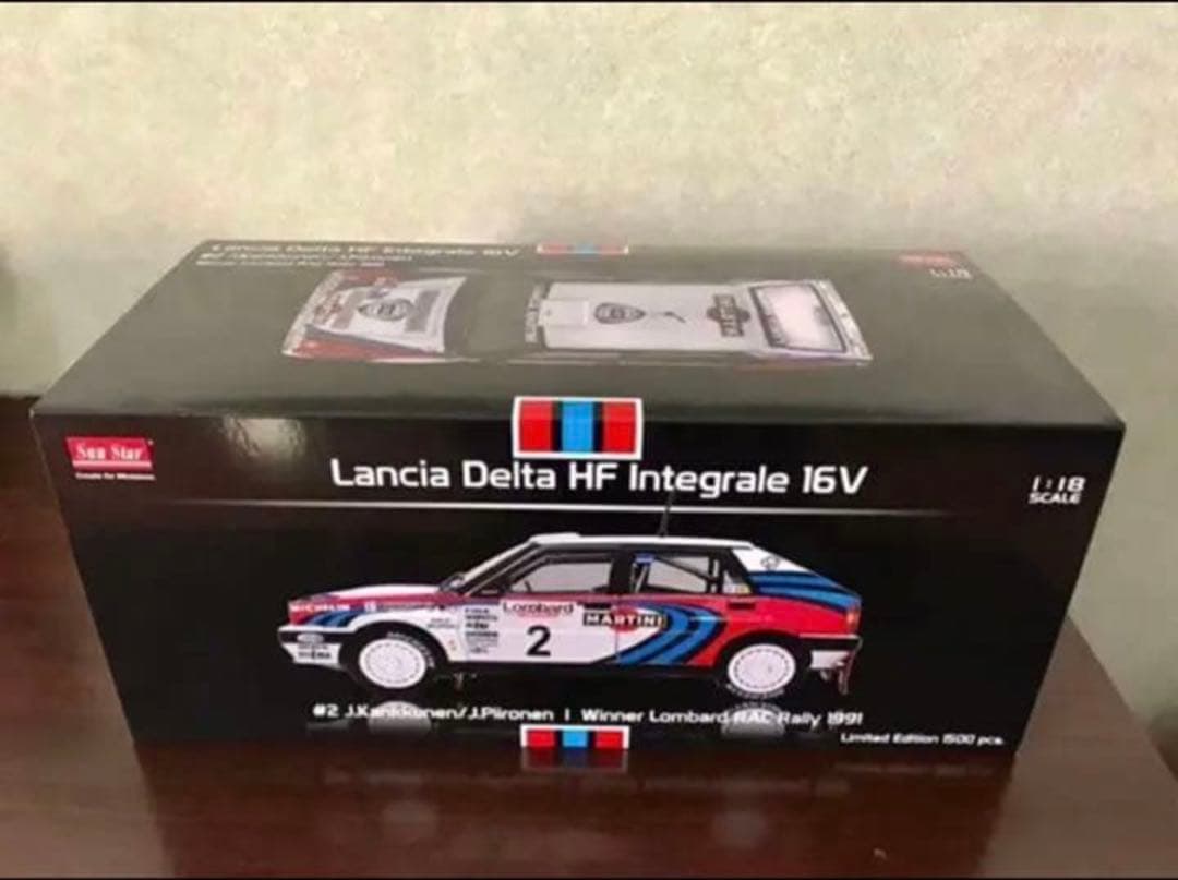 1/18 サンスター ランチアHFインテグラーレ16V 1991 優勝車