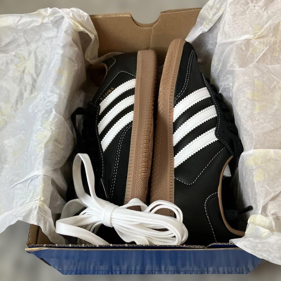 adidas SAMBA OG FORアダム　エロぺ　 ブラック￼24センチ