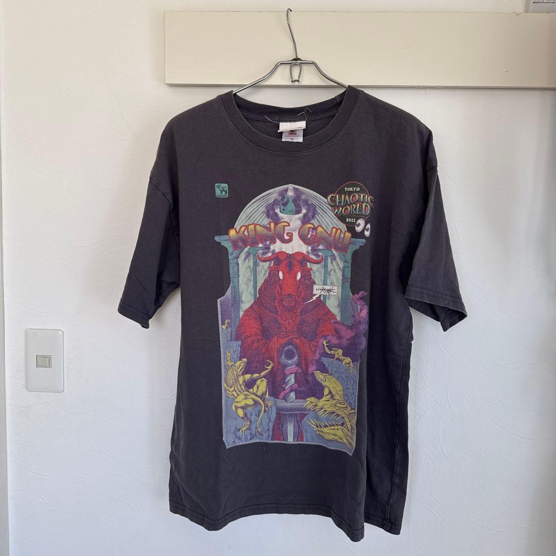 キングヌー CHAOTIC WORLD 2021 Tシャツ